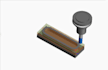 make a cnc program for your 3 axis milling machine and send a simulation