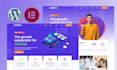 design responsive wordpress landing page by elementor pro