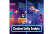 code programming script for your unity 2d, 3d games