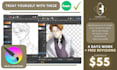 draw character sheet design in anime and manga style