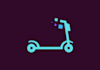 design scooter logo satisfaction guaranteed
