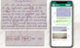customize a text based on a real handwritten