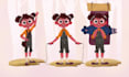 create whimsical children book illustration and book cover