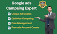 setup, optimize, and manage effective google ads adwords PPC campaign