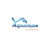 make awesome modern aquaman pool service logo