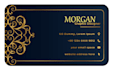 design stylish stunning visiting card, business card, name card, spot gold foil