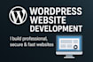 design a modern and secure wordpress website or landing page