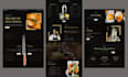 build landing page with HTML, CSS, react js, tailwind, bootstrap, responsive
