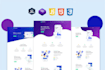 be your front end web developer, HTML CSS bootstrap gsap