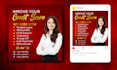 design professional social media post, website banner, ads, credit repair flyer