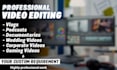 do amazing video edit, youtube video editing
