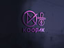 attractive clean dj rap artist epk ,store and text logo