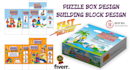 design toy packaging box with free logo