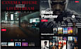 design cinema website, film house booking website with livestream on wix