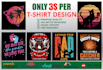 do bulk t shirt design bundle