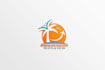design travel agency adventure and mountain logo