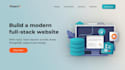 build a modern full stack website with react, node, mongodb, responsive design