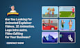 do professional video edit, motion graphics explainer video