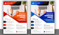 create professional business flyer design, awesome modern flyer