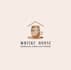 design genuine genius whiskey coffee logo