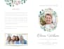 do event funeral flyer, obituary and program