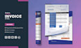 design invoice, fillable, template, receipt, price list