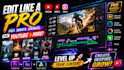 do professional video editing for youtube and shorts video