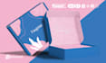 do product packaging design and mailer box with 3d that pops