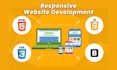 build responsive, static website or HTML landing page