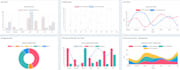 develop interactive charts, graphs, infographics, using chartjs, canvasjs
