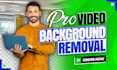 professionally remove video background