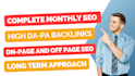 do your full monthly SEO management