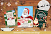 do christmas card, party invitations, greeting card design
