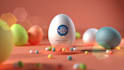 customize happy easter greetings video
