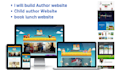 design a website for books ,ebook ,author , children book website
