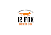 design awesome modern 12 fox beer logo