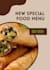 create a food menu design restaurant menu design