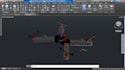 2d and 3d autocad design prototype and mechanical component and cutters 3d model