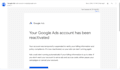 fix google ads account suspended issue from suspension