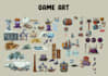 create stunning 2d game assets, props, icons