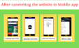 convert your website to android app with pretty functional