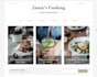 create a stunning vegan recipe food blog with custom design