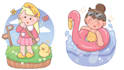 draw cute cartoon character
