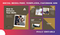 design social media post, canva design, real estate templates, instagram post