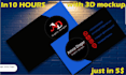 design business card, flyer, poster and social media post design