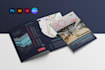 design corporate real estate digital brochure, catalogue, booklet or magazine