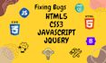 fix html css javascript jquery bootstrap related issues
