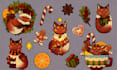 draw a cute sticker, stickerpack