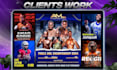design sports graphics, sports poster, sports flyer