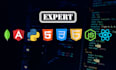 build rebuild custom website development full stack front end back end developer